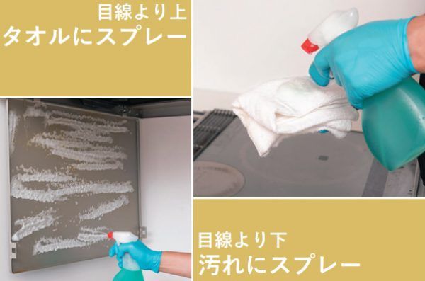 油汚れの落とし方