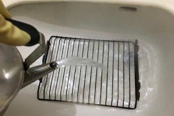 魚焼きグリル掃除方法