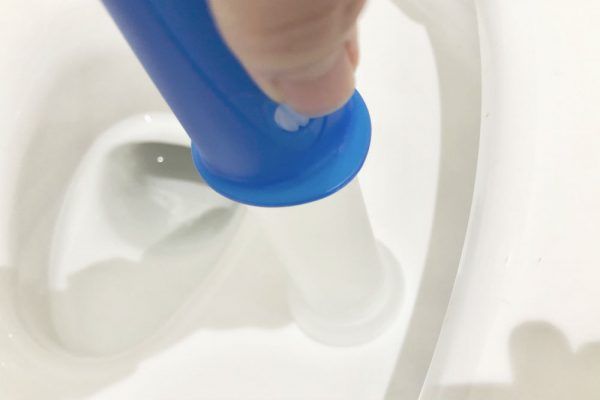 トイレスタンプクリーナー/スクラビングバブル/トイレスタンプ/スタンプの仕方