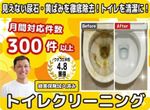 気になる黄ばみや黒ずみを丁寧に清掃するトイレクリーニングサービス