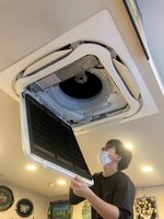 【家庭用天カセエアコンのみ受付】複数割あり◎丁寧・安心の高圧洗浄