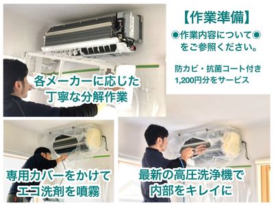 tealのエアコンクリーニング(壁掛型)[60751]｜ユアマイスター