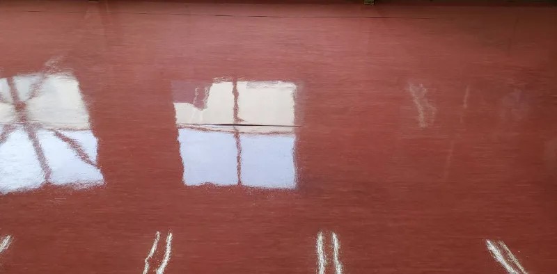 ビフォーアフター - after - 床清掃