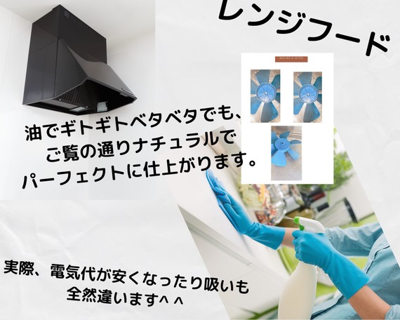 ギトギトの油汚れは中々手が出せません。ここはプロにお任せください！